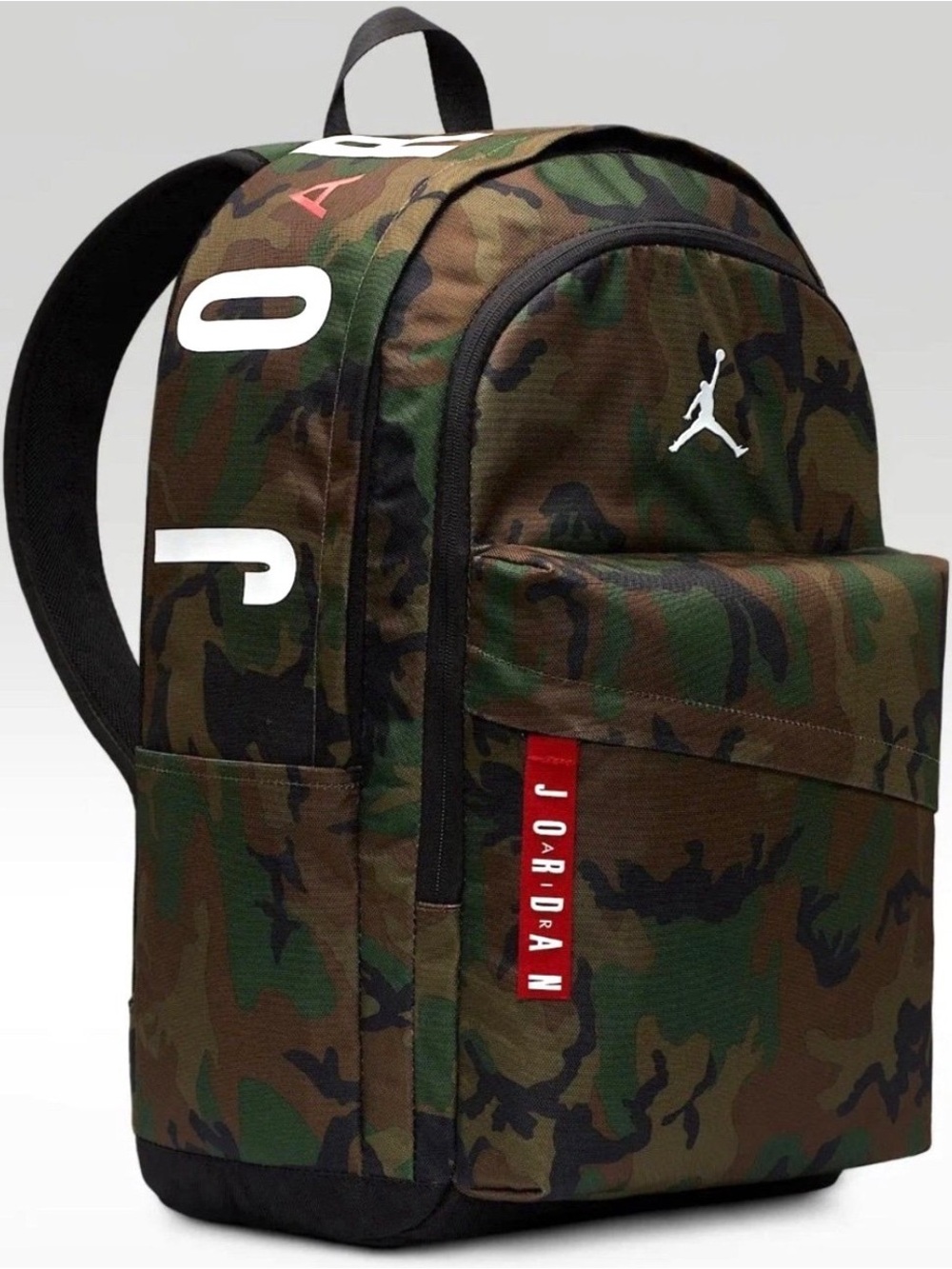#568. Jordan Camo Jumpman Air Patrol Backpack NWT